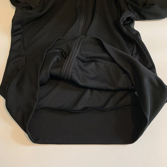 Adidas Jacket Womens M Medium Black Golf Textured Front Long Sleeve Full Zip - Picture 9 of 13